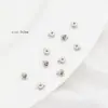 Fivela de Posicionamento Estreita Cor Dourada 14K18K Botão de Pressão Resistente à Corrente DIY Pulseira Colar Fecho de Extremidade Fivela de Cartão Fina Acessórios