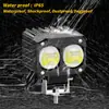 Suministrado Directamente por el Fabricante, Luces Led para Motocicleta y Vehículo Eléctrico con Luz Doble y Lente, Luces Auxiliares de Alto Brillo Modificadas, Focos, Faros Delanteros