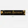 Banner de aniversário de desenho animado da Amazon transfronteiriço banner de pátio pano de fundo para festa de vida decoração de atmosfera 300*50