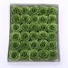 Ventas Directas de Fábrica Rosa Cristal Oro Rosa Cabeza de Flor Rosa Encantadora Azul Ramo Día de San Valentín Material DIY Flor Rosa con Brillantina