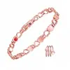 Pulseira Magnética Desmontável em Forma de Coração Vazado Transfronteiriça Conjunto de Anel de Pulseira Coração Magnético Venda por Atacado