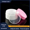 Frasco de creme redondo de camada dupla de 70ml, caixa de loção de creme infantil de 70ml, produtos para cuidados com a pele, subembalagem, frasco de boca larga, materiais de embalagem