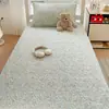 Funda de cama de algodón puro específica para estudiantes, pieza única 90x190, sábana de cama 100% algodón, protector de colchón antideslizante individual para dormitorio, adecuado para todas las estaciones