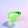 Simulación de paisaje en miniatura, bolsa sorpresa de frutas que brillan en la oscuridad, accesorios de decoración DIY con pegamento de crema temática de alimentos, figuras de resina para escritorio