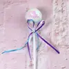 Decoración de Pastel Inserto Perla Lazo Amor Círculo Lentejuela Bola Paleta Tarjeta de Decoración de Pastel