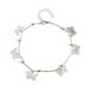 Joyería de Moda Transfronteriza Europea y Americana Moda Tobillera de Mariposa de Metal Hueco Simple Aleación Tobillera con Colgante de Mariposa para Mujer