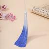 Tassel gradiente 10cm tassel requintado marcador de página borla pingente de leque acessórios de vestuário pingente sachê atacado