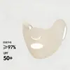 Mascarilla Facial Ligera, Transpirable y Protectora del Sol, Estilo Cómodo que Expone Boca y Nariz, Adecuada para Deportes al Aire Libre y Ciclismo, Protector Solar y Mascarilla de Protección UV