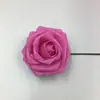 Venta al por mayor del fabricante Cabezas de Flores de Rosa Artificiales de 8 cm con Tallos, Soportes de Flores de Papel, Cabezas de Flores de Espuma, Accesorios de Flores para Cajas de Dulces de Boda