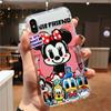 Nova capa de telefone x Minnie Mickey para Apple 14pro iphone15 capa protetora 11 mulheres com tudo incluído 13 conjuntos