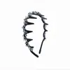 Industria Pesada Douyin Boutique Estilo Coreano Con Dientes Versátil Moderno Lujo Ligero Temperamento Estilo Coreano Noble Diadema Alto Cráneo Superior Accesorios para el Cabello para Mujeres