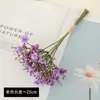 Buquê de flores artificiais Gipsofila para arranjo de cena, exibição decorativa, arte floral com aparência realista de alta qualidade, flores artificiais Gipsofila