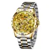 Exclusivamente para Comercio Exterior, el Nuevo Reloj Mecánico Totalmente Automático para Hombre de Glenn, Modelo de Tendencia para Hombre 8687