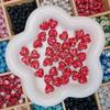 Bolas de diamante con diamantes de imitación, cuentas de cristal hechas a mano, cuentas espaciadoras, hilo colgante hecho a mano, material para bricolaje, accesorios de joyería