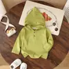 Nueva Sudadera con Capucha de Estilo Coreano para Bebés y Niños Pequeños de Primavera y Otoño, Conjunto de Dos Piezas de Ropa de Invierno para Niños y Niñas, Ropa Exterior Elegante