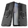 Em estoque para o carro Vivo X70 ring phone case VIVO X70 Black Panther bracket phone case