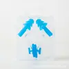 Conjunto de Clipe de Nariz e Tampões de Ouvido para Natação para Adultos e Crianças, Silicone à Prova d'Água, Anti-Engasgo, Antiderrapante, Equipamento de Natação, Personalizado pelo Fabricante
