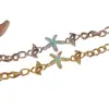 Pulsera Ajustable Cadena de Estrellas y Conchas Estilo Vacacional, Lujo Ligero, Gama Alta, Pulsera Exquisita, Accesorio de Mano Versátil y Elegante para Mujeres