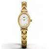 Relógio Feminino Popular de Quartzo, Compacto e Requintado, Relógio com Pulseira Fina Estilo Ins Simples, Relógio de Pulso à Prova d'Água Cravejado com Diamantes, Atacado de Comércio Exterior