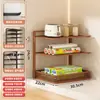 Artefactos de Almacenamiento para Cocina Bolsa para Frutas y Verduras Frescas Estante de Almacenamiento Cubierta de Film Plástico para Gabinete Caja de Almacenamiento Estante para Condimentos de Gabinete