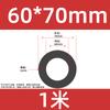 Tubo de Silicone Preto de Grande Diâmetro Mangueira Macia de Alta Temperatura para Uso Doméstico e Industrial Diâmetro Interno 12*13*15*16