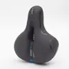 Asiento de Bicicleta Extra Grueso y Grande, Sillín Cómodo de Esponja Suave Amortiguador para Bicicleta de Montaña, Asiento Universal Transpirable Cómodo