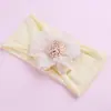 Flor de Cabeça de Chiffon de Verão 2021 Faixa Larga de Nylon para Cabelo Meias de Seda Super Macias Faixa de Cabeça para Bebê Headwear Esportivo para Crianças