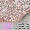 Piedras de Zirconia Blancas Cognac Transparentes de 5A con Fondo Plano Que No Se Caerán, Lote Completo de Mini Pedrería Brillante para Uñas Lote Mixto Pedrería para Uñas Artísticas