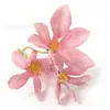 Orquídea Ramo Pequeño Flor Artificial Hecha a Mano Antigua Producción DIY Flor de Muñeca Accesorios para Peinado Material Decoración de Flores