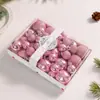Decoraciones Navideñas Transfronterizas Colgantes de Bolas Navideñas 42 Colgantes de Escena Navideña Colgantes de Caja de Árbol de Navidad