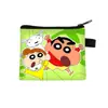 Nuevo Monedero de Dibujos Animados Crayon Shin-Chan para Estudiantes Hombres y Mujeres Bolsa de Almacenamiento de Poliéster Bolsa de Almacenamiento Personalizada de Moda Venta al por Mayor Caliente