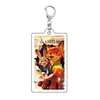 Estilo Ins Llavero de Zootopia Judy Nick Acrílico Dibujos Animados Accesorios Colgante para Pareja