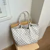 Bolso cruzado nuevo para mujer, elegante 2026 casual de gran capacidad para estudiante, bandolera, bolso de mano con lunares de moda coreana