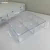 Caja de almacenamiento de scrunchies de intestino grueso caja de joyas para el cabello de niños caja de cuerdas para la cabeza de niña caja de joyas con pinzas para el cabello artefacto fuerte para escritorio de dormitorio