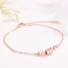 Librito Rojo Luz Lujo Moda Pulsera de Verano Oro 18K Seiko CNC Faceta Mismo Estilo Pulsera Pequeña Cintura de Hombre para Mujer