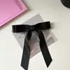 Celebridade da Internet Coreana Mesma Fada Doce Laço de Fita Presilha Lateral para Cabelo Presilha de Mola Grampo para Rabo de Cavalo Alto