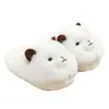 Lindas Pantuflas de Algodón para Mujer, Nuevo Estilo Otoño/Invierno 2026, Para Casa en Interiores, Antideslizantes, Con Felpa, Cálidas, Suela Gruesa, Pantuflas de Felpa