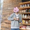 Sudadera holgada empalmada de dos piezas falsas con capucha para mujer 2025 Principios de otoño Casual Versátil Reductor de edad Top de manga larga Chaqueta