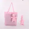 Nailon Impermeable Colorido Muñeco de Conejo Plegable Bolso de Negocios Supermercado Bolsa de Compras Plegable Bolsa de Almacenamiento Bolsa de Mano Venta al por Mayor