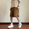 Pantalones cortos Waffe de verano para hombre, finos, de marca, de moda, holgados, de talla grande, pantalones casuales deportivos americanos para hombre