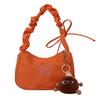Bolso de axila de alta calidad, bolso de nicho, bolso de estudiante femenino, bolso pequeño, nuevo bolso de nube plisado, bolso de hombro 2023