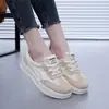 Zapatillas Blancas para Mujer 2026 Verano Nuevas de Malla Ligeras Planas para Mujeres Embarazadas Casuales Cómodas Transpirables Zapatillas para Mujer 705