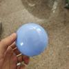 Suministro directo de fábrica, bola oceánica azul y blanca, bola de onda de macarrón espesa, juguete de jardín de infantes para niños, juguete de color