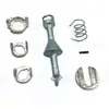 Para BMW E81 E82 E87 E88 kit de reparo de manutenção de fechadura de porta peças cilindro de fechadura de porta 572170199