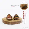 Sândalo Verde Escultura Desenho Animado Pintado Fofo e Divertido Acessório Decorativo Artesanal DIY Pingente de Colar Pingente de Chaveiro Pingente de Bolsa