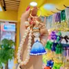 Llavero de resina de dibujos animados Princesa Perla femenino lindo corazón de niña estilo ins cadena para teléfono móvil pulsera llavero bolsa