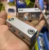 Clip de Fijación de Eje Óptico Clip de Fijación Paralelo de Tubo de Acero con Doble Agujero Conector de Pilar de Eje Óptico Bloque de Fijación Clip de Bloqueo de Soporte