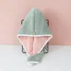 Gorro Secador de Cabello de Terciopelo Coral Doble Capa Engrosado Súper Suave Absorbente con Borde Toalla Secadora de Cabello Gorro de Ducha Lindo para Adultos Turbante para el Hogar