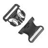 Hebilla de cinturón táctica multipropósito hebilla de plástico engrosada hebilla de apertura lateral de doble seguridad diámetro interior 50 60 mm