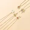 Cierre de langosta bañado en oro de 18 quilates sobre cobre cadena O ajustable universal pulsera DIY hecha a mano collar accesorio de joyería materiales